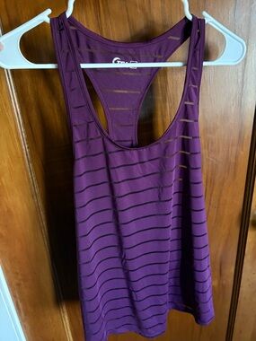 Striped Racerback Tank Top